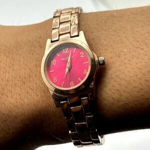 Retro Pink & Gold Watch